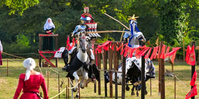 Tournoi de l'ordre de St-Michel au Château du Plessis-Bourré