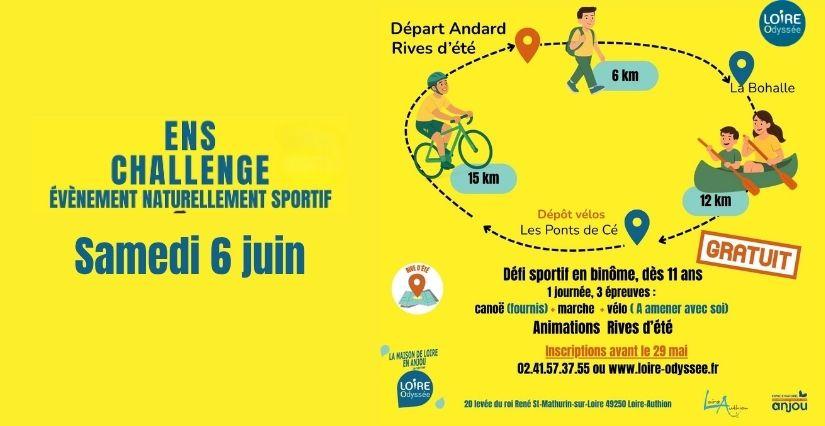 ENS Challenge, défi sportif avec Loire Odyssée