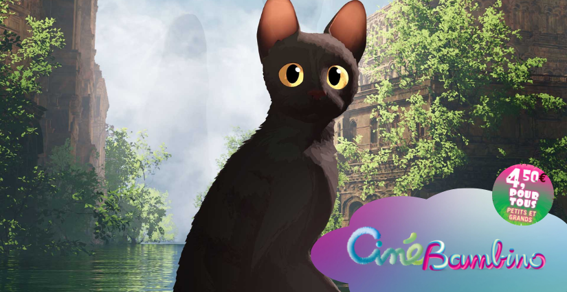 "Flow, le chat qui n'avait plus peur de l'eau", Ciné Bambino au Cinéville des Ponts-de-Cé