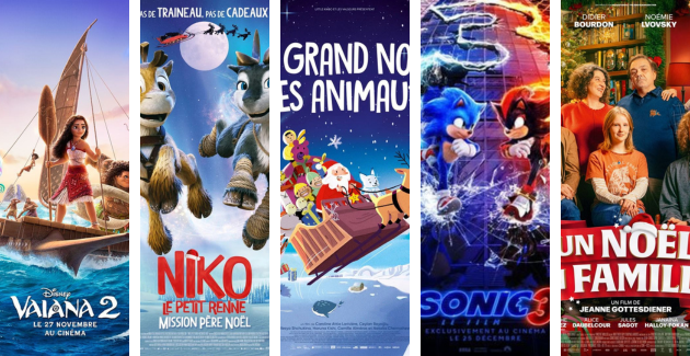 Les films à découvrir au cinéma en attendant Noël et les vacances !