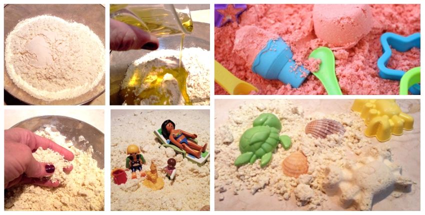 Recette du sable magique : DIY facile pour la maison