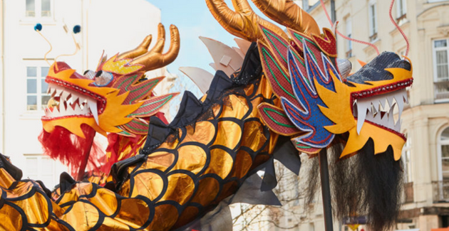 Nouvel an chinois, animations & défilé du dragon avec l'Institut Confucius d'Angers