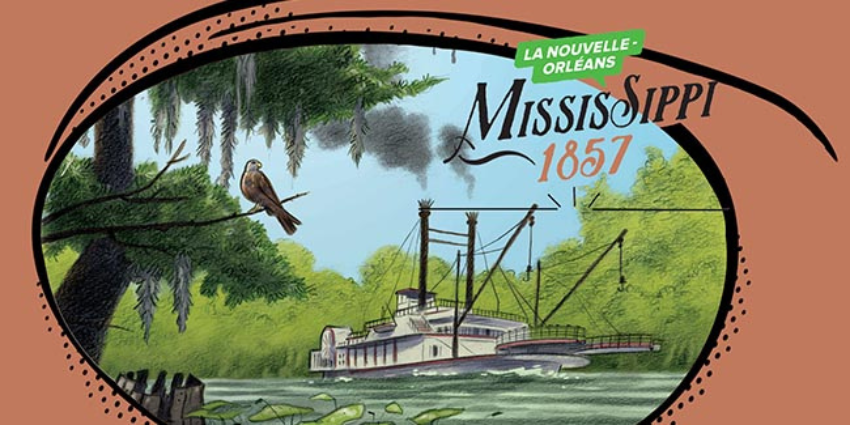Mississippi 1857, découvrez l'expo-jeu 2023-2025 de Loire Odyssée