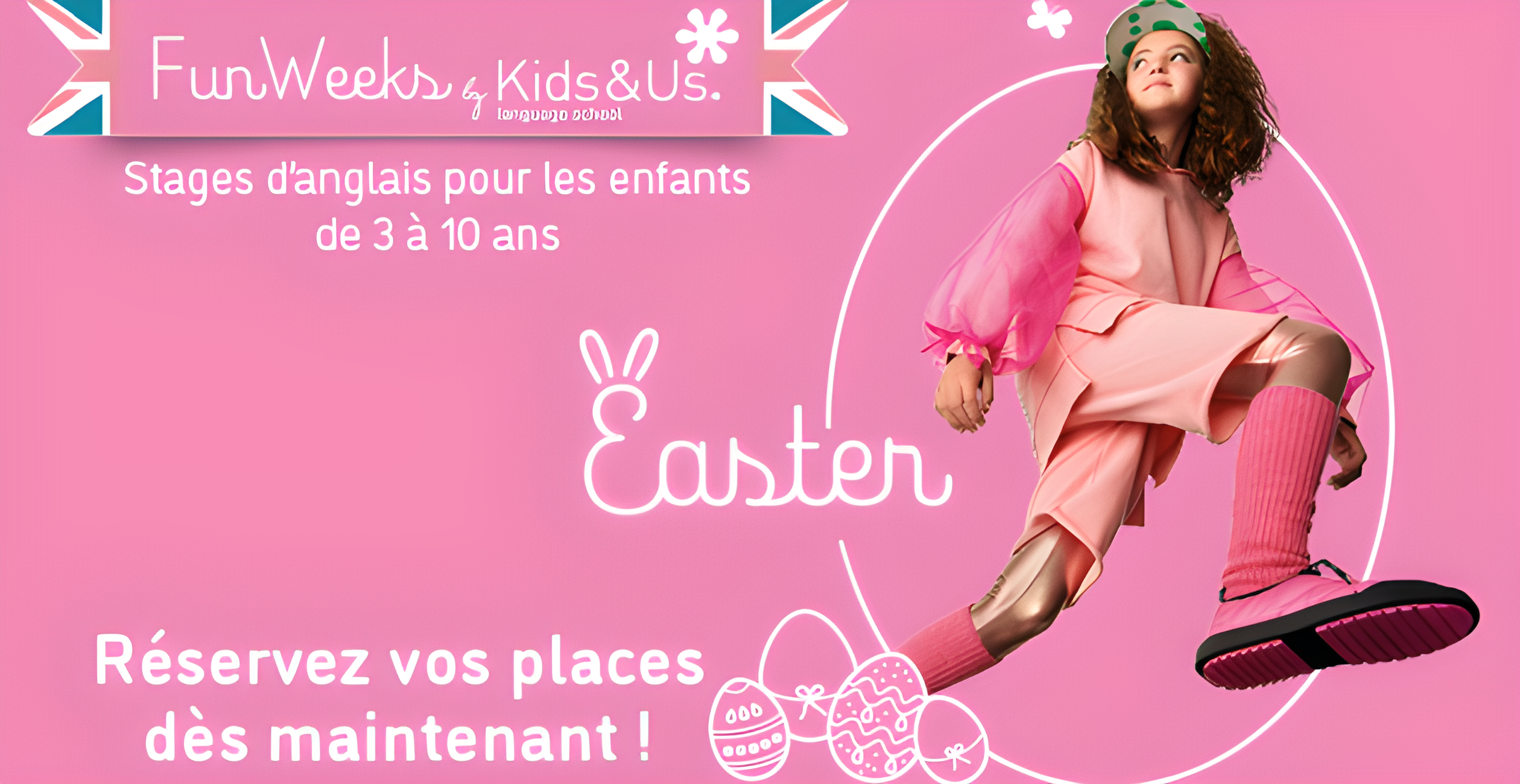 Easter Winter Fun Weeks, stage d'anglais à Kids&Us Angers