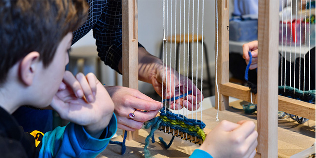 Atelier tissage pour vos ados au Musée Jean Lurçat à Angers