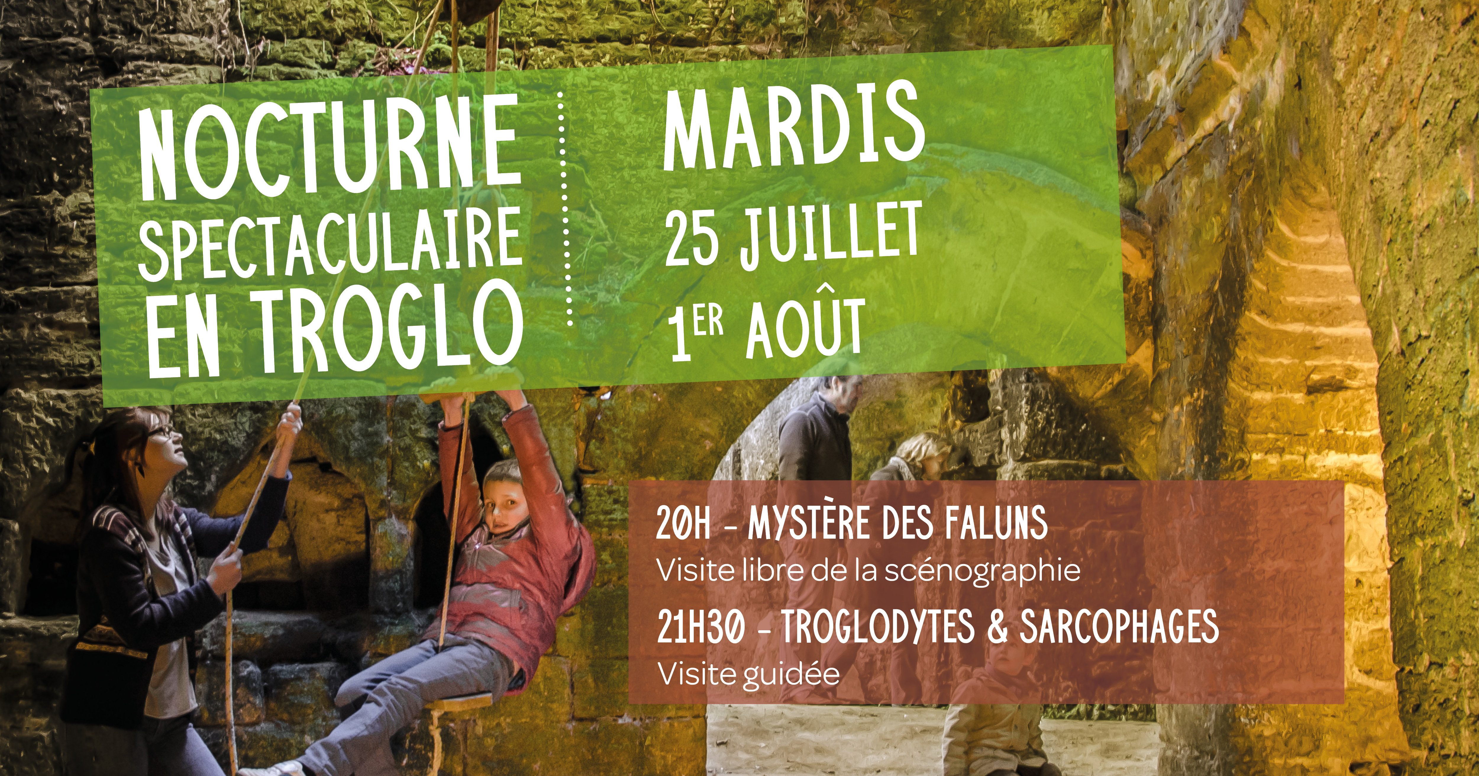 Nocturne en troglo, visite au Mystère des Faluns