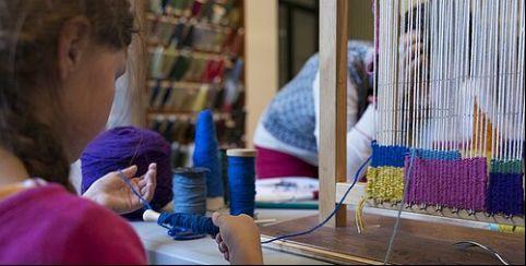 "De fil en fil : mission tissage", atelier au Musée Jean Lurçat à Angers
