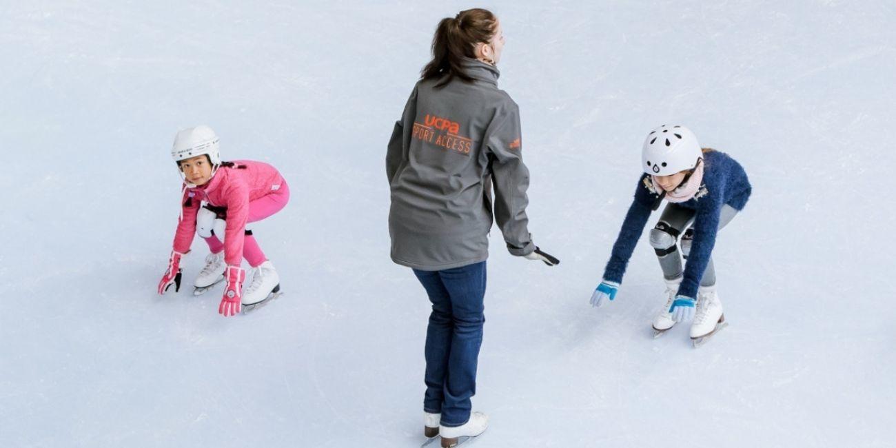 Initiation Patinage Kid, cours de patinage à l'IceParc Angers