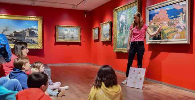 Raconte-moi une histoire, atelier en famille au Musée des Beaux-Arts d'Angers