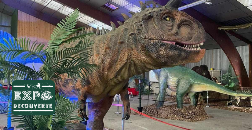 Le Règne des Dinosaures, exposition à l'Hippodrome d'Angers