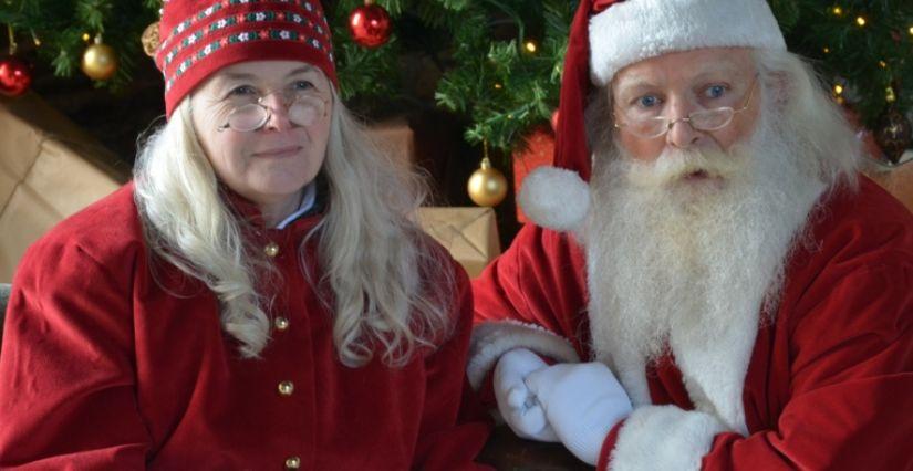 Rencontre « Live » avec le Père Noël sur Facebook, avec le Château d'Angers