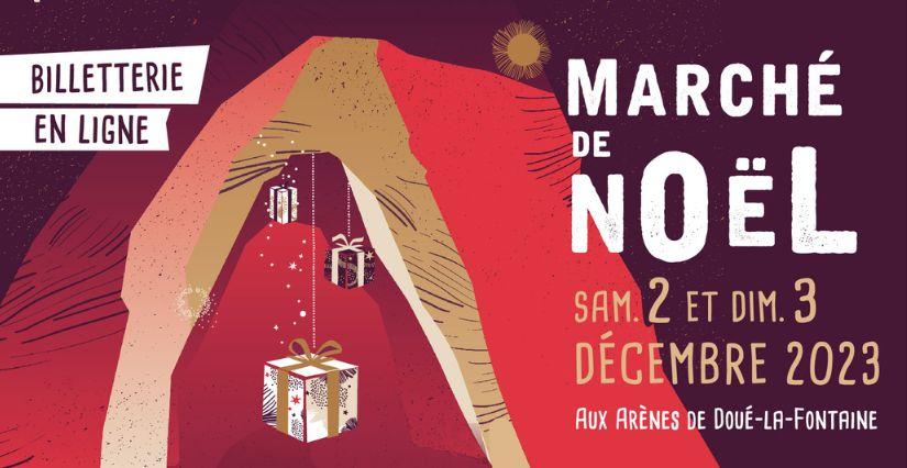 Découvrez le marché troglodytique de Noël aux Arènes de Doué-en-Anjou