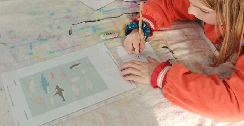 "Art Explore", atelier créatif en anglais avec Cherche and Create à Angers