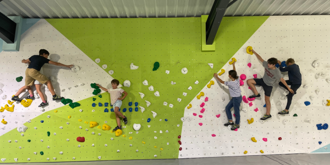 Atelier escalade Enfants à Climb Up Angers