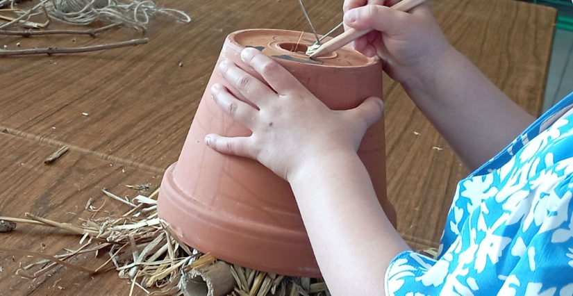 Construis ton abri à insectes, atelier nature à la Maison du l'Environnement à Angers