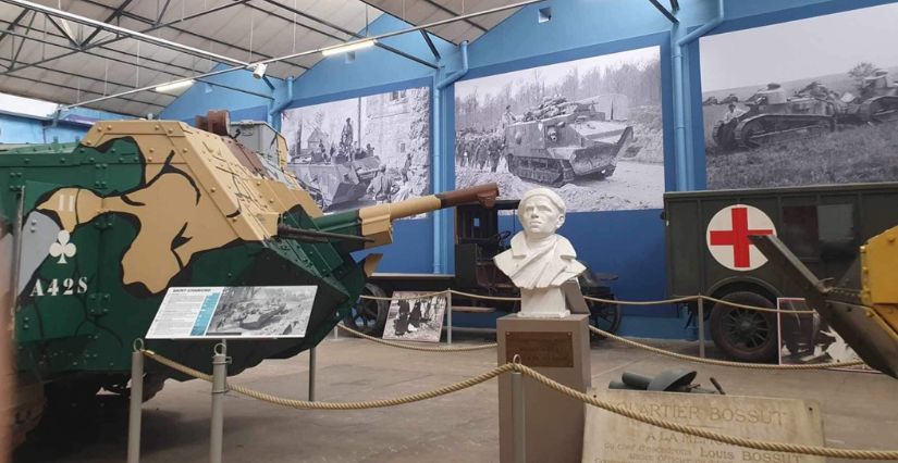 Musée des Blindés de Saumur, remontez le temps de la 1ère guerre mondiale à aujourd'hui