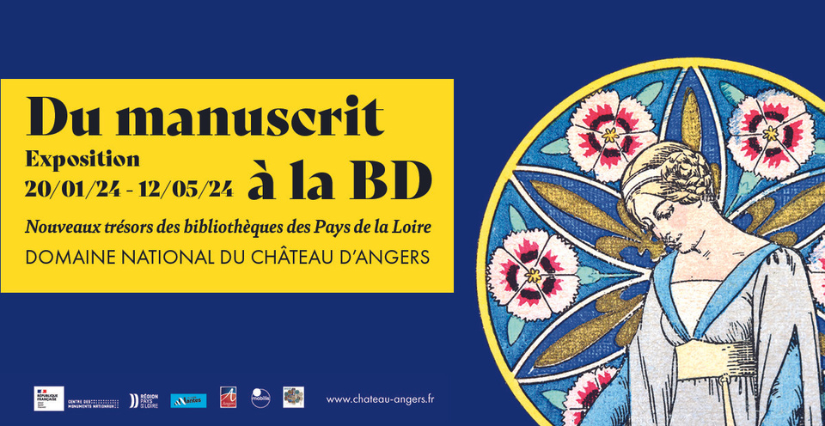 Du manuscrit à la BD, exposition au Château d'Angers