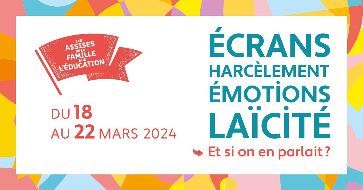 Cinq rendez-vous pour parler éducation, du 18 au 22 mars à Angers