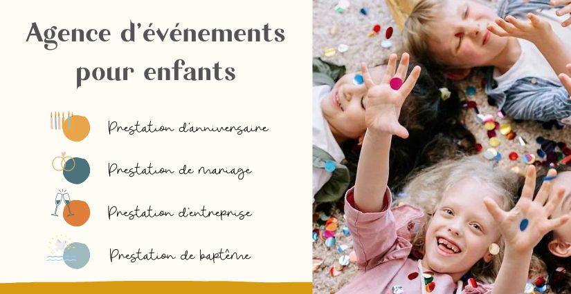 Mariage, cousinade, Baptêmes, fête d'anniversaire... L'Odyssée des Kids vous aide à organiser cette journée !