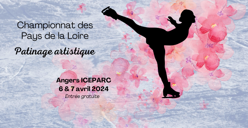Championnat régional de patinage artistique avec l'ASGA patinage artistique à Angers