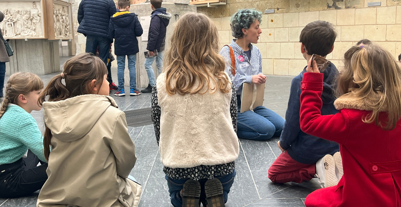 "Intrigue à la galerie", atelier à la Galerie David d'Angers