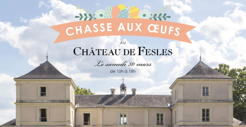 Venez célébrer Pâques au Château de Fesles à Thouarcé