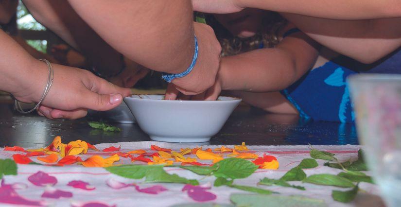 "Bonbons et confiseries", atelier au Jardin Camifolia de Chemillé-en-Anjou