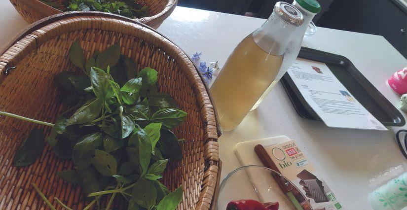 "Cuisine aux plantes", atelier au Jardin Camifolia de Chemillé-en-Anjou