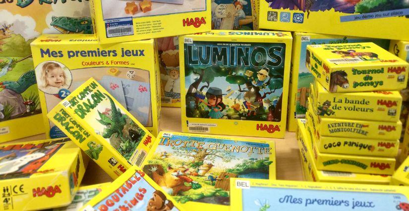 "Le mois des boîtes jaunes", jeux à la Bibliothèque-ludothèque de Belle-Beille Angers