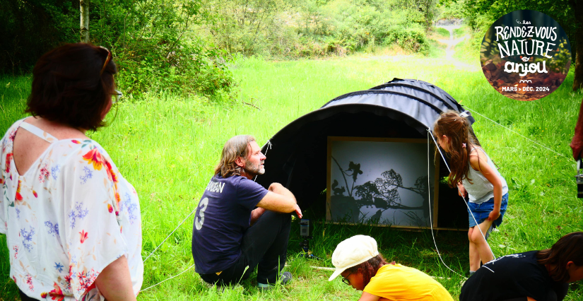 Redécouverte sensible : l'image, atelier art et nature avec la Maison de l'Environnement Angers