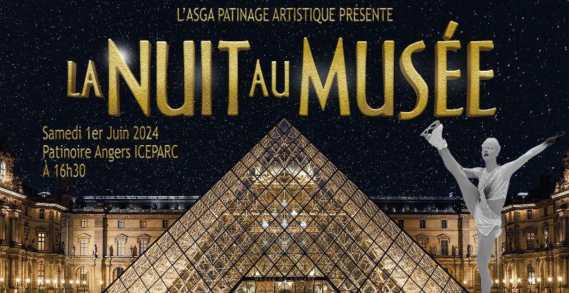 "Une nuit au musée", gala à l'ASGA patinage artistique et freestyle - Angers