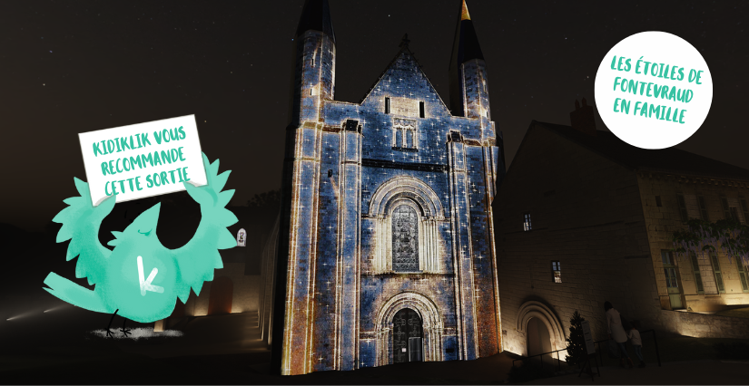 "Les Étoiles de Fontevraud", parcours nocturne en famille à l'Abbaye Royale