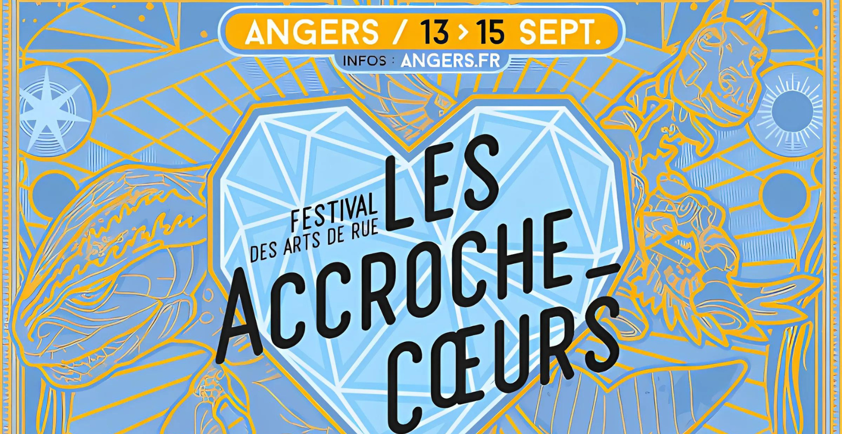 Les Accroche-cœurs, festival artistique à Angers