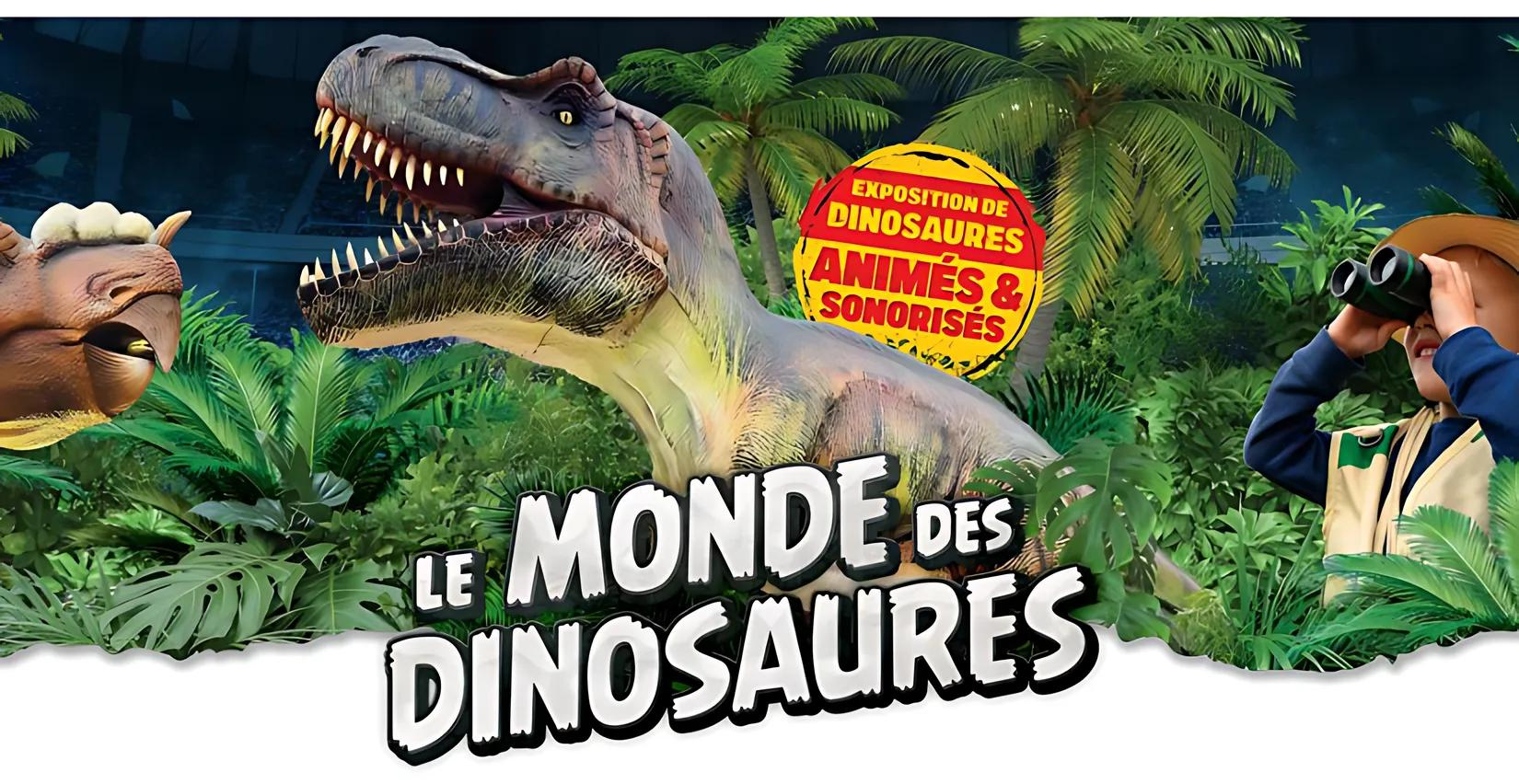 L'exposition "Les géants du mésozoïque" du monde des dinosaures débarque au Parc des expositions d'Angers