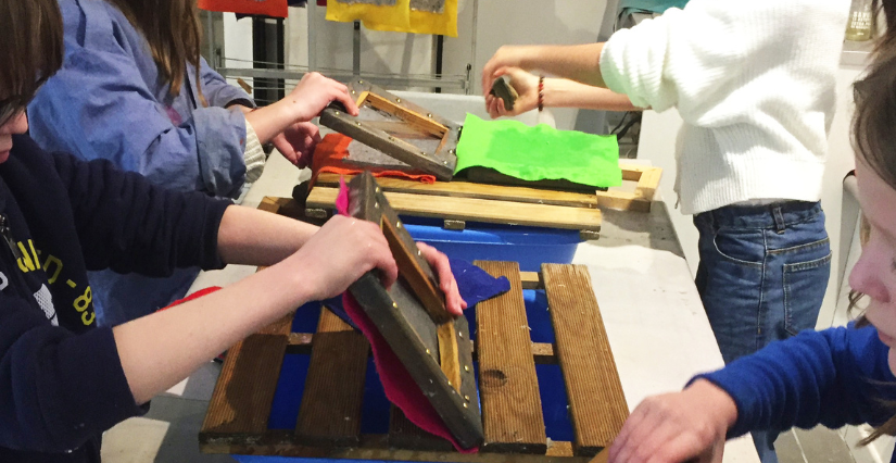 Atelier en binôme enfant/adulte à L'Ourse Bleue Angers