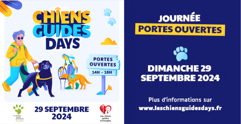 Les Portes Ouvertes de l'Association les Chiens Guides d’Aveugles de l’Ouest à Bouchemaine