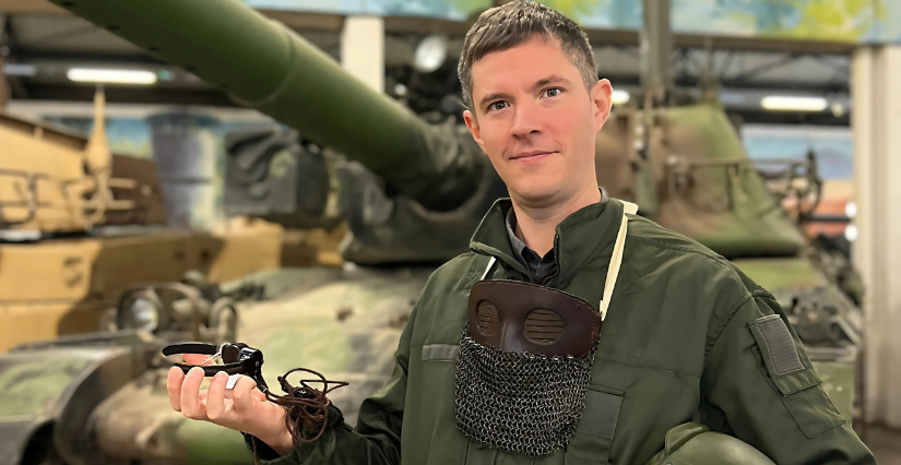 "La vie de tankiste", visite guidée au Musée des Blindés de Saumur.