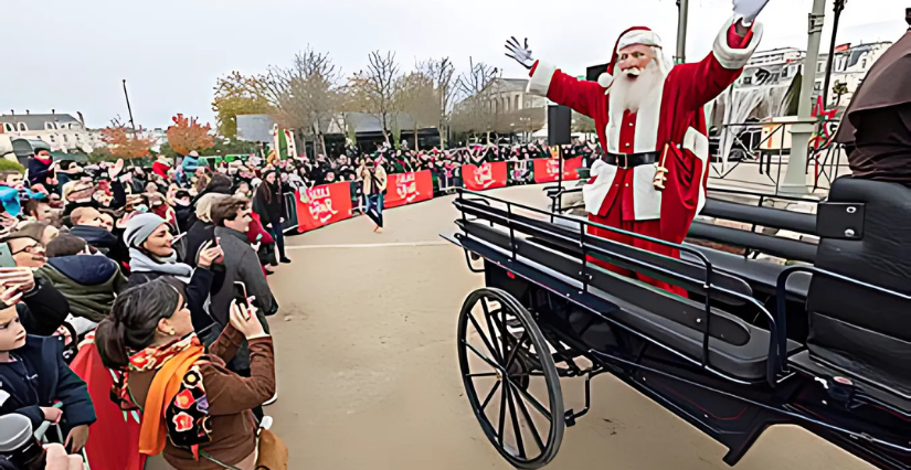 L'arrivée du Père Noël, un événement à vivre en famille à Angers