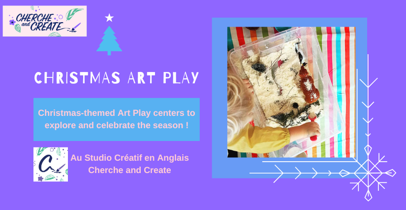 "Christmas Art Play", atelier créatif avec Cherche ans Create à Angers