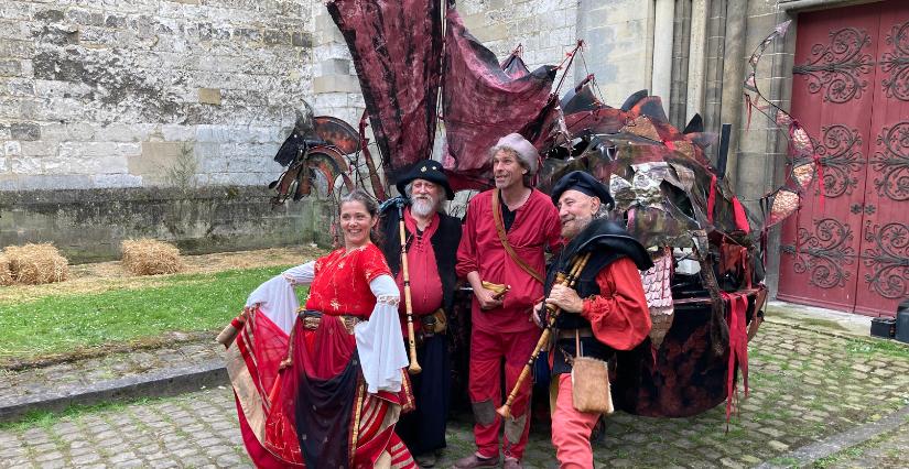 "Le Dragon de feu", spectacle du programme Contes et Histoires au Château d'Angers