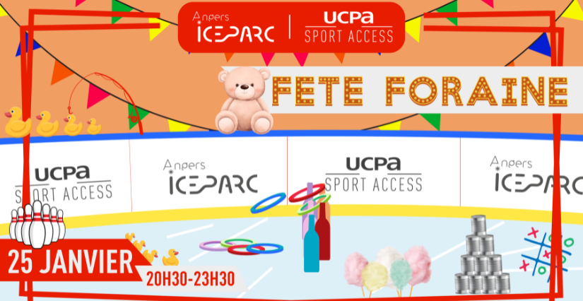 Soirée Fête Foraine à l'Iceparc à Angers