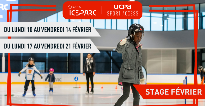 "Stage enfant", patinage à l'Iceparc à Angers