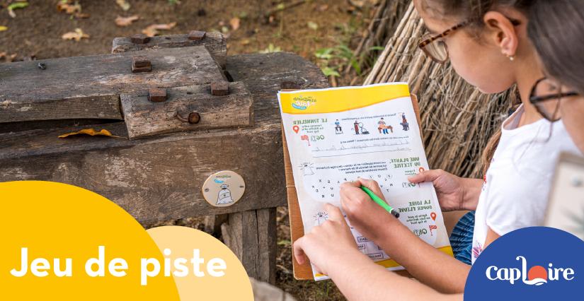 "Les aventuriers en herbe" jeu de piste chez Cap Loire à Montjean-sur-Loire