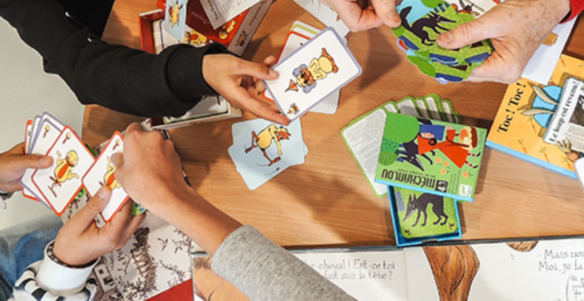 Animation "Jouons avec la littérature de jeunesse" à la Bibliothèque Maison Rouge à Verrière-en-Anjou