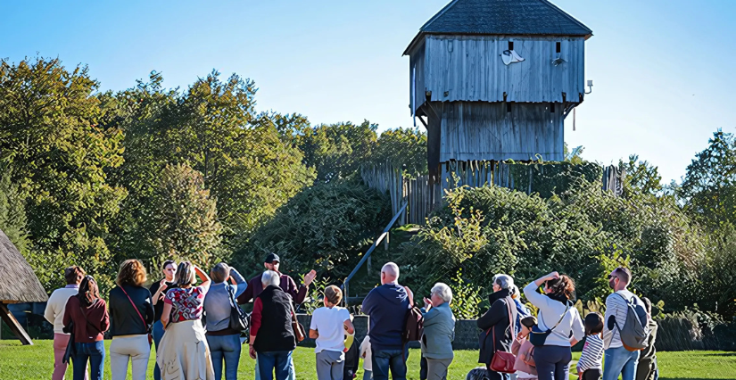 Le Château à motte est ouvert pendant les vacances de Pâques !