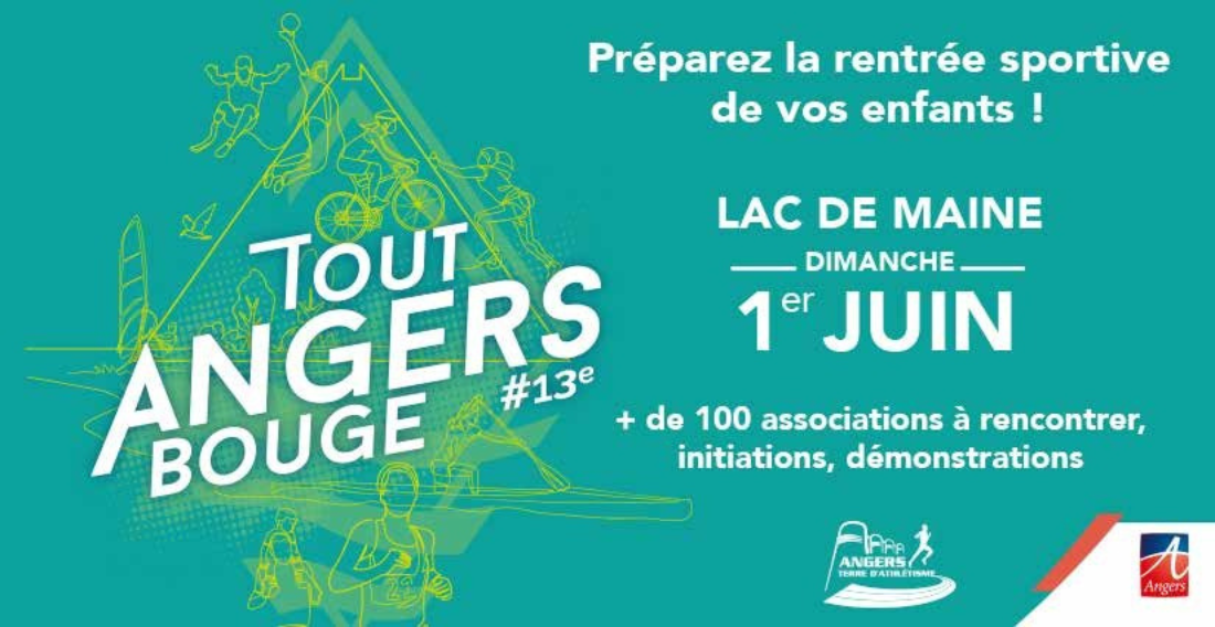 Tout Angers Bouge, animations et activités au Lac de Maine