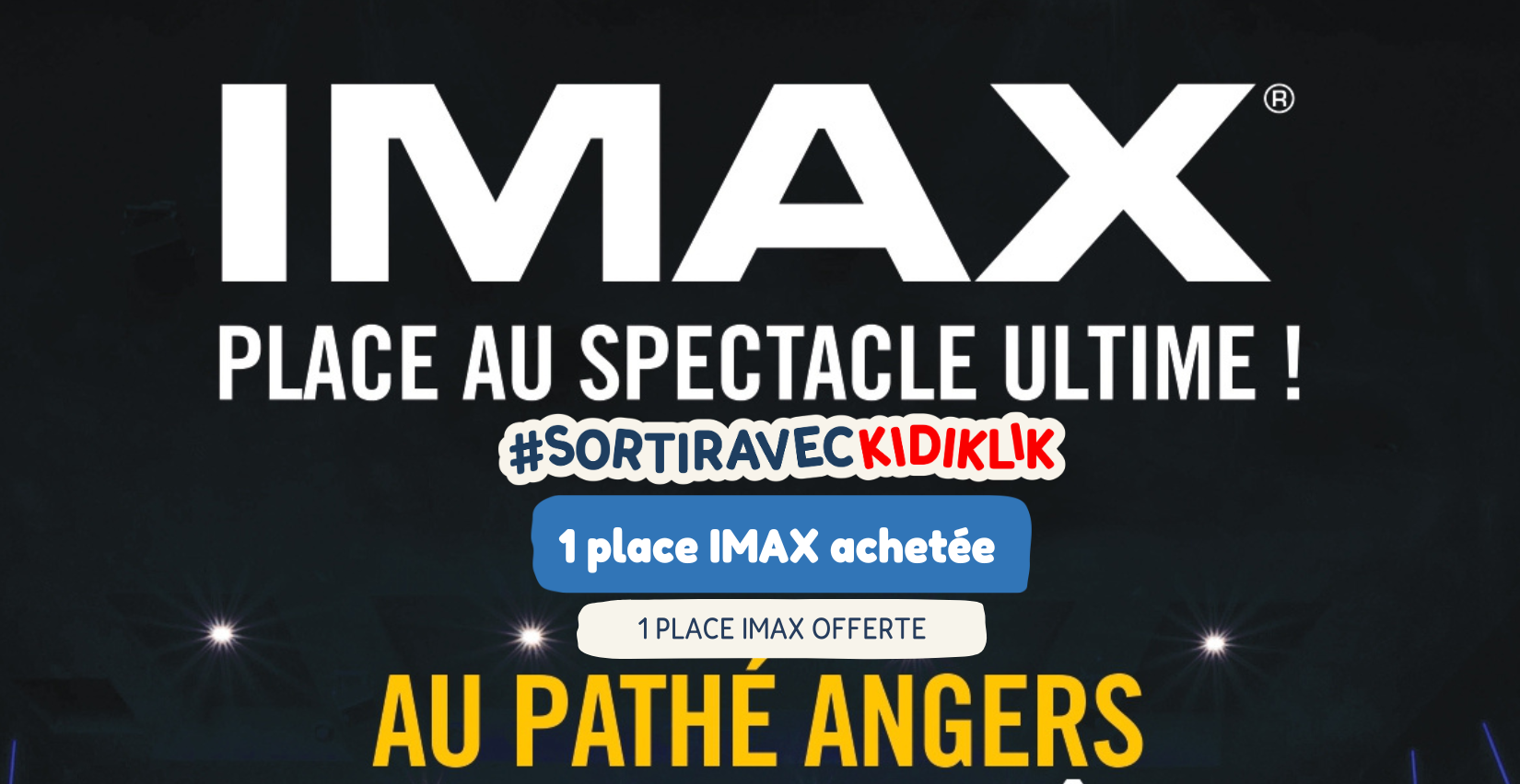 Découvrez la salle IMAX au Pathé Angers
