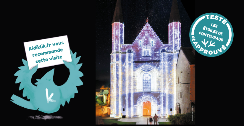"Les Étoiles de Fontevraud", parcours nocturne en famille à l'Abbaye Royale