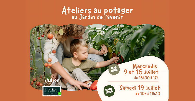 "Atelier les 4 saisons", atelier pour les explorateurs en herbe au Jardin de l'Avenir à Angers !