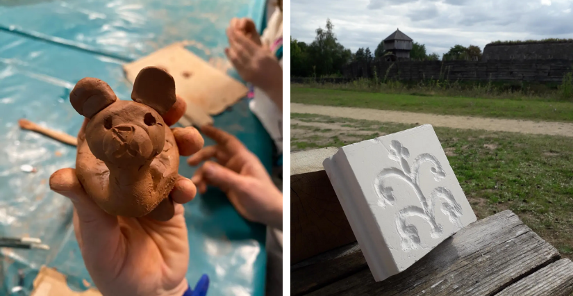 Les ateliers des vacances au Château à motte pendant les vacances d'été !